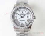 Swiss 2836 Rolex Presidential 41mm Replica Watch Rolex DayDate II with Diamonds